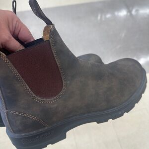 Blundstone Men's Rustic Brown Leather Boots